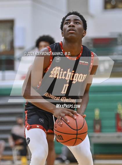 Thumbnail 3 in Michigan vs Wisconsin (Midwest All-Star Challenge) photogallery.