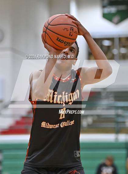 Thumbnail 2 in Michigan vs Wisconsin (Midwest All-Star Challenge) photogallery.