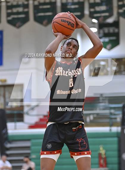 Thumbnail 3 in Michigan vs Wisconsin (Midwest All-Star Challenge) photogallery.