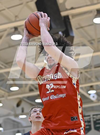 Thumbnail 2 in Michigan vs Wisconsin (Midwest All-Star Challenge) photogallery.