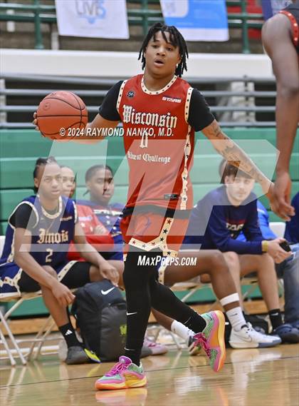 Thumbnail 3 in Michigan vs Wisconsin (Midwest All-Star Challenge) photogallery.