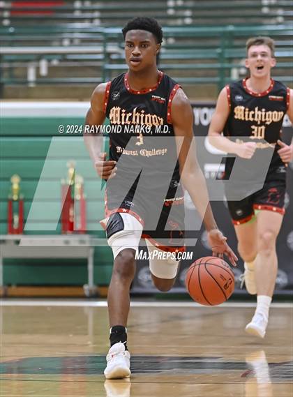 Thumbnail 3 in Michigan vs Wisconsin (Midwest All-Star Challenge) photogallery.