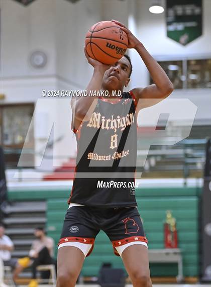 Thumbnail 1 in Michigan vs Wisconsin (Midwest All-Star Challenge) photogallery.