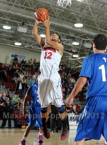 Thumbnail 3 in Westchester vs. Capital Christian (MaxPreps Holiday Classic) photogallery.