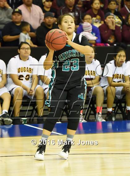 Thumbnail 1 in Greyhills Academy vs Rock Point (AIA D5 Semifinal) photogallery.