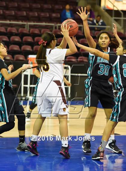Thumbnail 3 in Greyhills Academy vs Rock Point (AIA D5 Semifinal) photogallery.