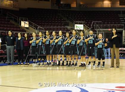 Thumbnail 1 in Greyhills Academy vs Rock Point (AIA D5 Semifinal) photogallery.