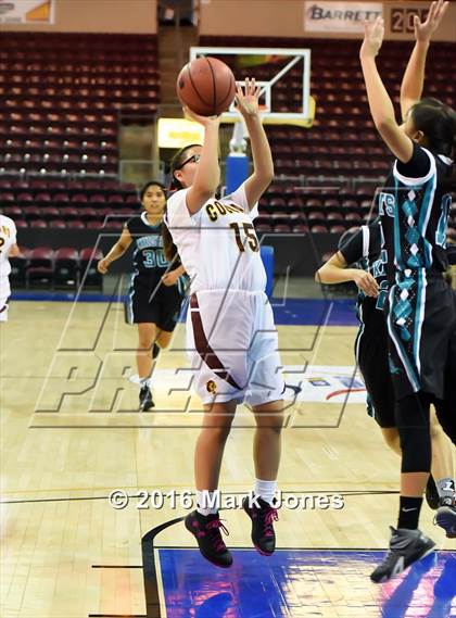 Thumbnail 1 in Greyhills Academy vs Rock Point (AIA D5 Semifinal) photogallery.