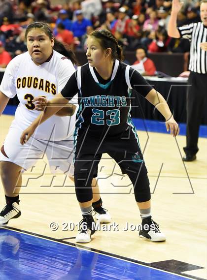 Thumbnail 1 in Greyhills Academy vs Rock Point (AIA D5 Semifinal) photogallery.