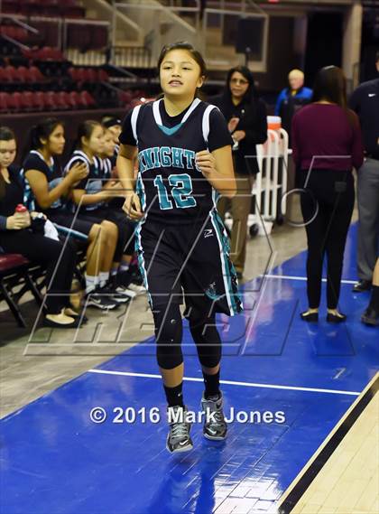 Thumbnail 1 in Greyhills Academy vs Rock Point (AIA D5 Semifinal) photogallery.