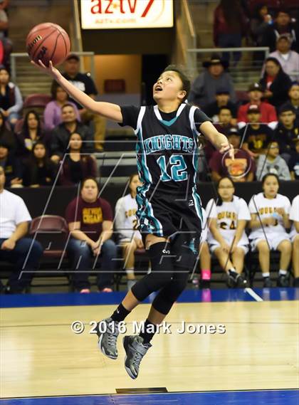 Thumbnail 1 in Greyhills Academy vs Rock Point (AIA D5 Semifinal) photogallery.