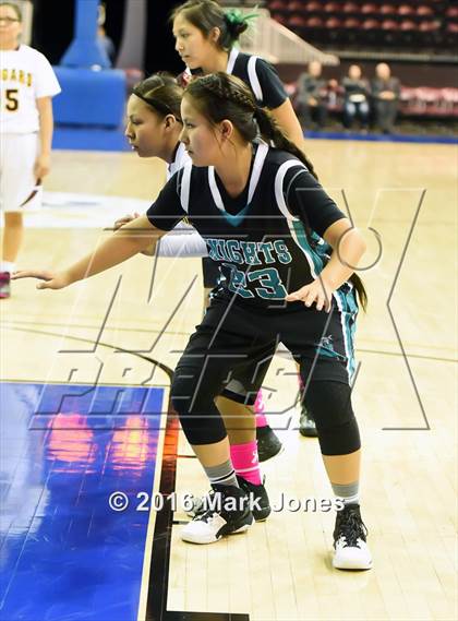 Thumbnail 3 in Greyhills Academy vs Rock Point (AIA D5 Semifinal) photogallery.
