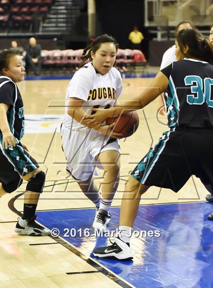 Thumbnail 3 in Greyhills Academy vs Rock Point (AIA D5 Semifinal) photogallery.