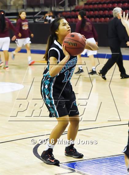 Thumbnail 3 in Greyhills Academy vs Rock Point (AIA D5 Semifinal) photogallery.