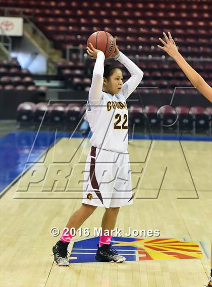 Thumbnail 2 in Greyhills Academy vs Rock Point (AIA D5 Semifinal) photogallery.