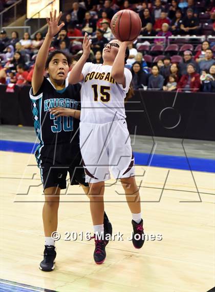 Thumbnail 3 in Greyhills Academy vs Rock Point (AIA D5 Semifinal) photogallery.