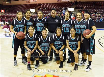 Thumbnail 2 in Greyhills Academy vs Rock Point (AIA D5 Semifinal) photogallery.