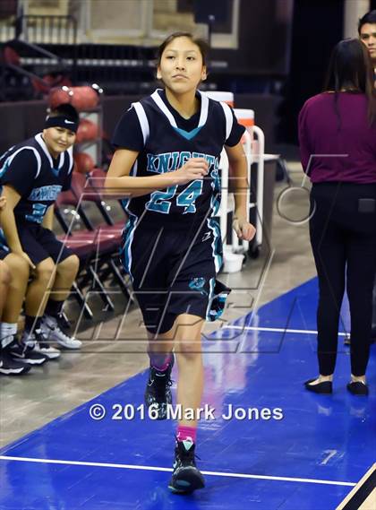 Thumbnail 3 in Greyhills Academy vs Rock Point (AIA D5 Semifinal) photogallery.