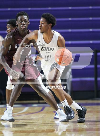 Thumbnail 3 in Riverview Sarasota vs. Gray Collegiate Academy (City of Palms Classic) photogallery.