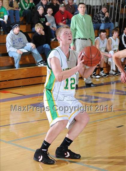 Thumbnail 1 in Solon Springs vs Prairie Farm (Clayton Holiday Tournament) photogallery.