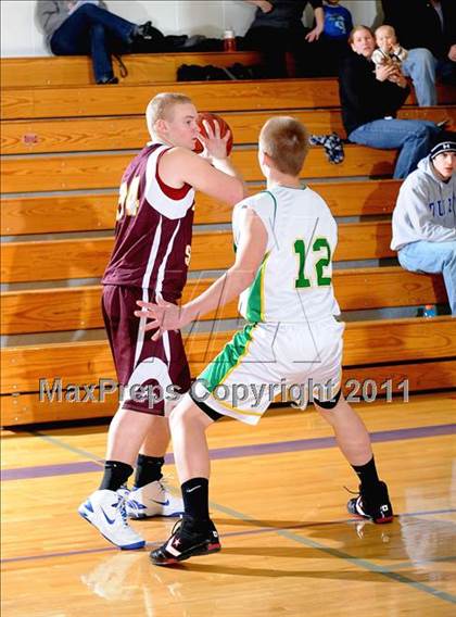 Thumbnail 1 in Solon Springs vs Prairie Farm (Clayton Holiday Tournament) photogallery.