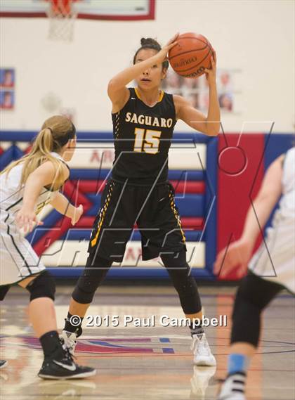 Thumbnail 3 in Horizon vs Saguaro (Arcadia Lady Hoops Tournament) photogallery.