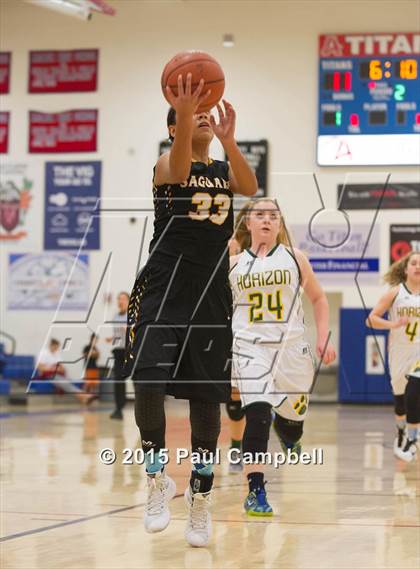 Thumbnail 2 in Horizon vs Saguaro (Arcadia Lady Hoops Tournament) photogallery.