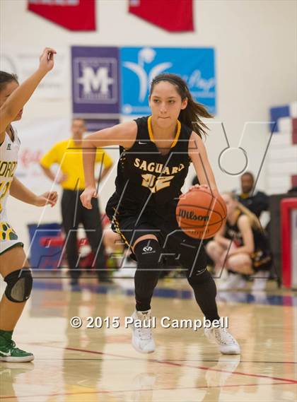 Thumbnail 2 in Horizon vs Saguaro (Arcadia Lady Hoops Tournament) photogallery.