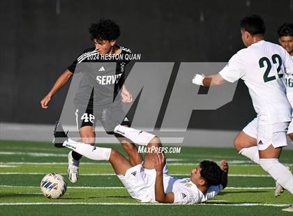 Thumbnail 3 in Cajon @ Servite (CIF-SS D1 Playoffs) photogallery.