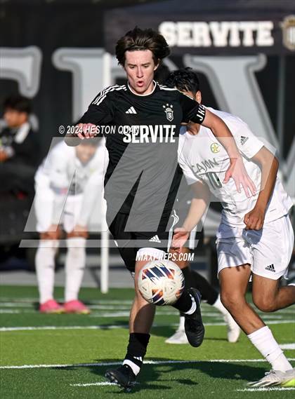 Thumbnail 1 in Cajon @ Servite (CIF-SS D1 Playoffs) photogallery.