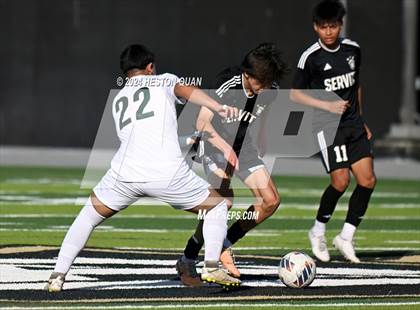 Thumbnail 2 in Cajon @ Servite (CIF-SS D1 Playoffs) photogallery.