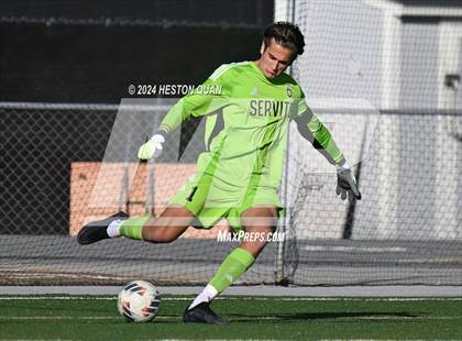 Thumbnail 1 in Cajon @ Servite (CIF-SS D1 Playoffs) photogallery.