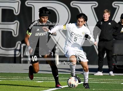 Thumbnail 3 in Cajon @ Servite (CIF-SS D1 Playoffs) photogallery.