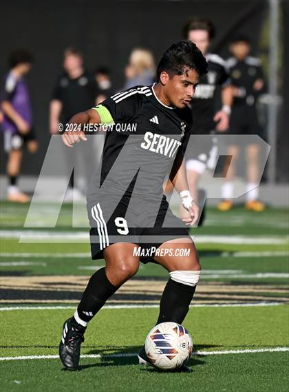 Thumbnail 2 in Cajon @ Servite (CIF-SS D1 Playoffs) photogallery.