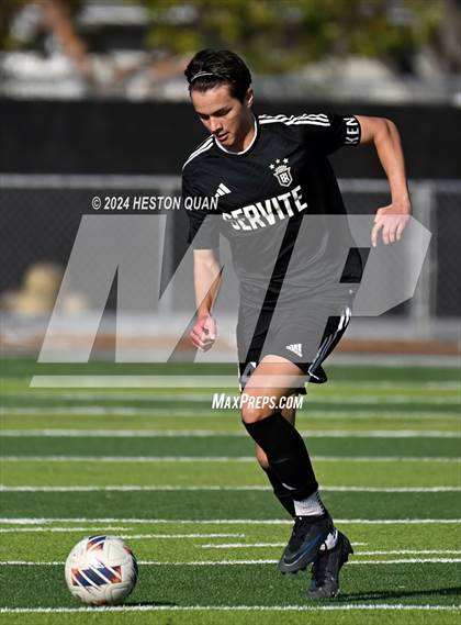 Thumbnail 3 in Cajon @ Servite (CIF-SS D1 Playoffs) photogallery.