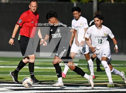 Thumbnail 3 in Cajon @ Servite (CIF-SS D1 Playoffs) photogallery.