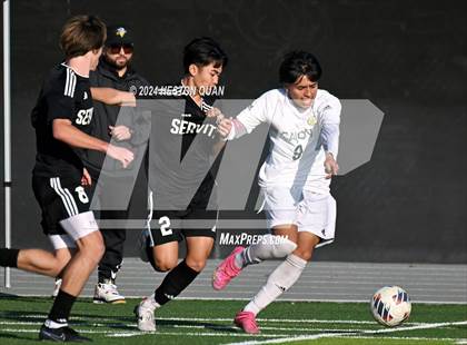 Thumbnail 3 in Cajon @ Servite (CIF-SS D1 Playoffs) photogallery.