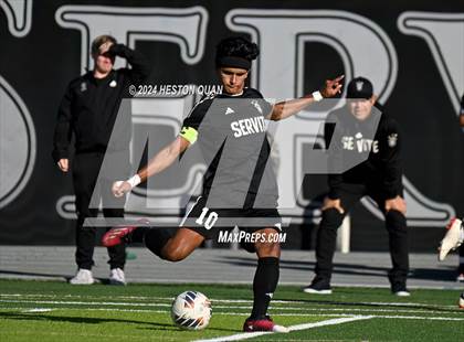 Thumbnail 2 in Cajon @ Servite (CIF-SS D1 Playoffs) photogallery.