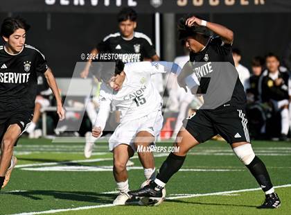 Thumbnail 1 in Cajon @ Servite (CIF-SS D1 Playoffs) photogallery.