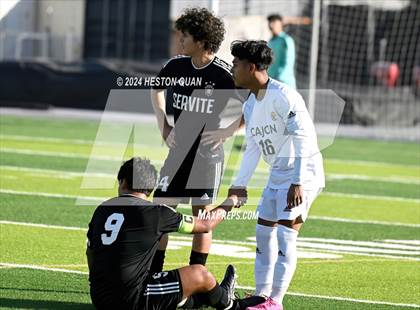 Thumbnail 1 in Cajon @ Servite (CIF-SS D1 Playoffs) photogallery.
