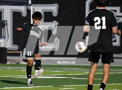 Thumbnail 1 in Cajon @ Servite (CIF-SS D1 Playoffs) photogallery.