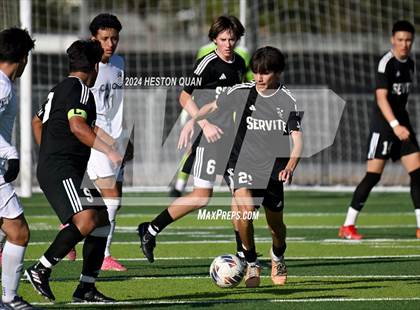 Thumbnail 1 in Cajon @ Servite (CIF-SS D1 Playoffs) photogallery.