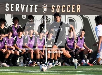 Thumbnail 2 in Cajon @ Servite (CIF-SS D1 Playoffs) photogallery.