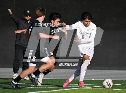 Thumbnail 1 in Cajon @ Servite (CIF-SS D1 Playoffs) photogallery.