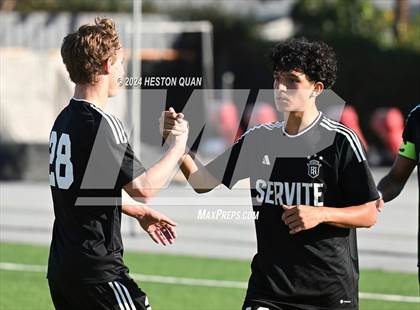 Thumbnail 1 in Cajon @ Servite (CIF-SS D1 Playoffs) photogallery.