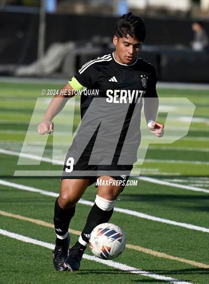 Thumbnail 2 in Cajon @ Servite (CIF-SS D1 Playoffs) photogallery.