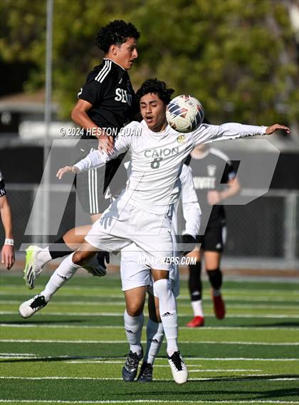Thumbnail 1 in Cajon @ Servite (CIF-SS D1 Playoffs) photogallery.