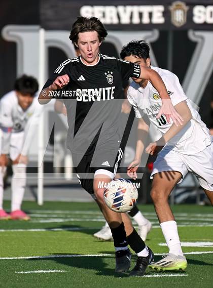 Thumbnail 3 in Cajon @ Servite (CIF-SS D1 Playoffs) photogallery.