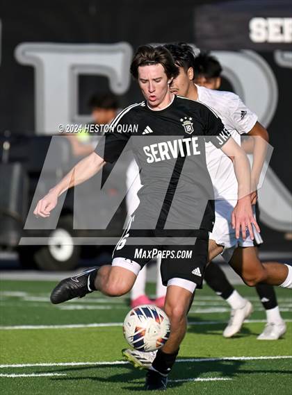 Thumbnail 3 in Cajon @ Servite (CIF-SS D1 Playoffs) photogallery.