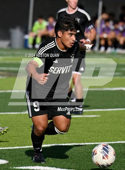 Thumbnail 1 in Cajon @ Servite (CIF-SS D1 Playoffs) photogallery.